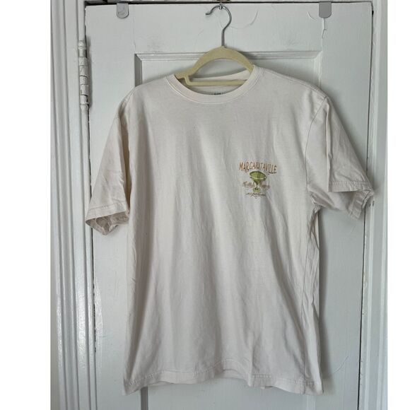 MARGARITAVILLE white Shirt Sailfish Lounge It's 5 O'clock Somewhere t shirt SZ m - Picture 1 of 7
